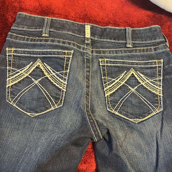 Ariat real denim jeans 30s - Picture 4 of 6